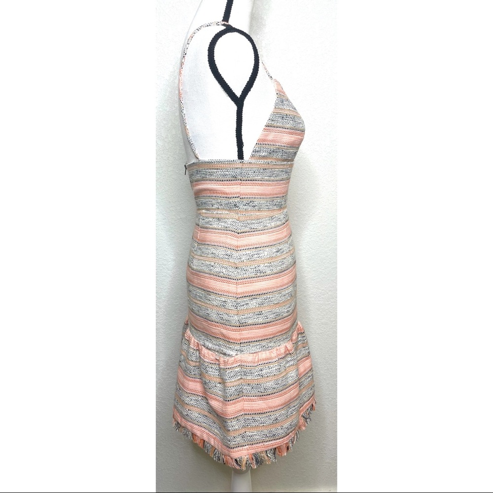 Lovers + Friends pink blue tweed dress size small - Picture 3 of 9